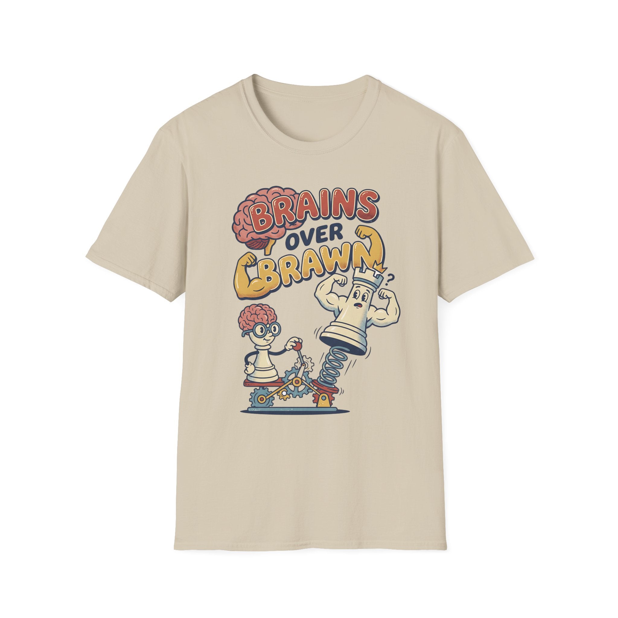 Brains Over Brawn T-Shirt