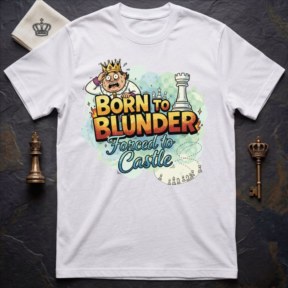 Born To Blunder Forced To Castle T-Shirt
