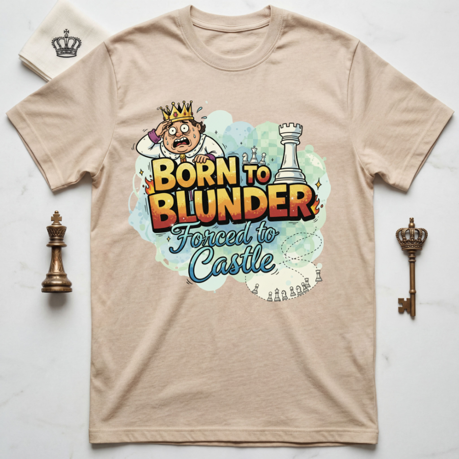 Born To Blunder Forced To Castle T-Shirt