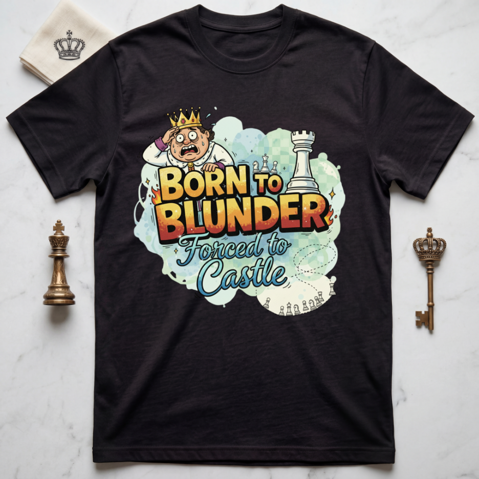 Born To Blunder Forced To Castle T-Shirt