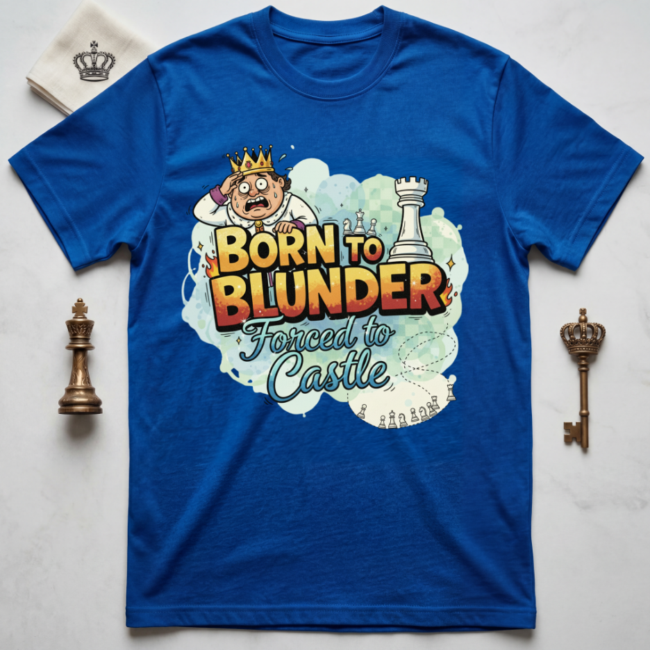 Born To Blunder Forced To Castle T-Shirt