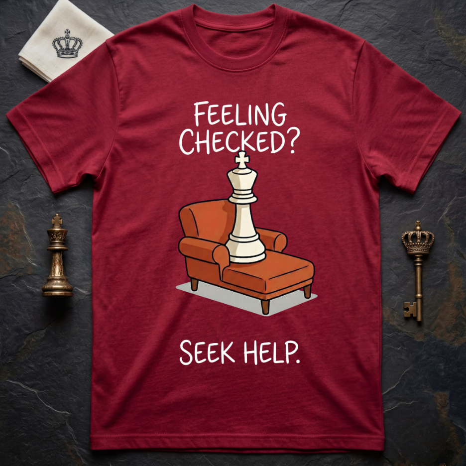 Feeling Checked Seek Help T-Shirt