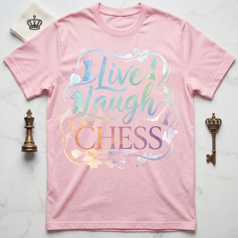 Live Laugh Chess T-Shirt