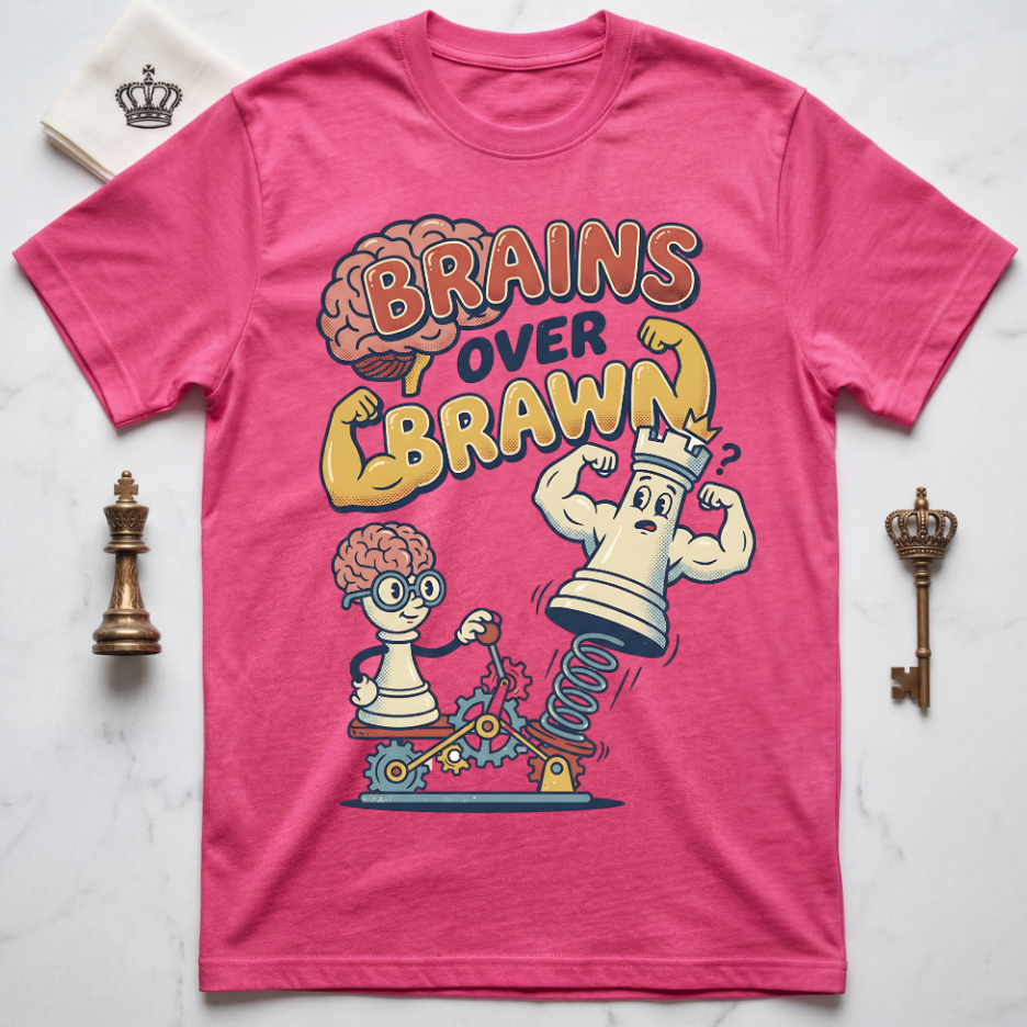 Brains Over Brawn T-Shirt