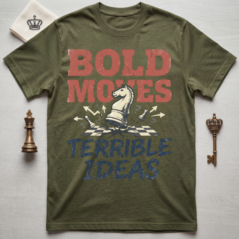 Bold Moves Terrible Ideas T-Shirt