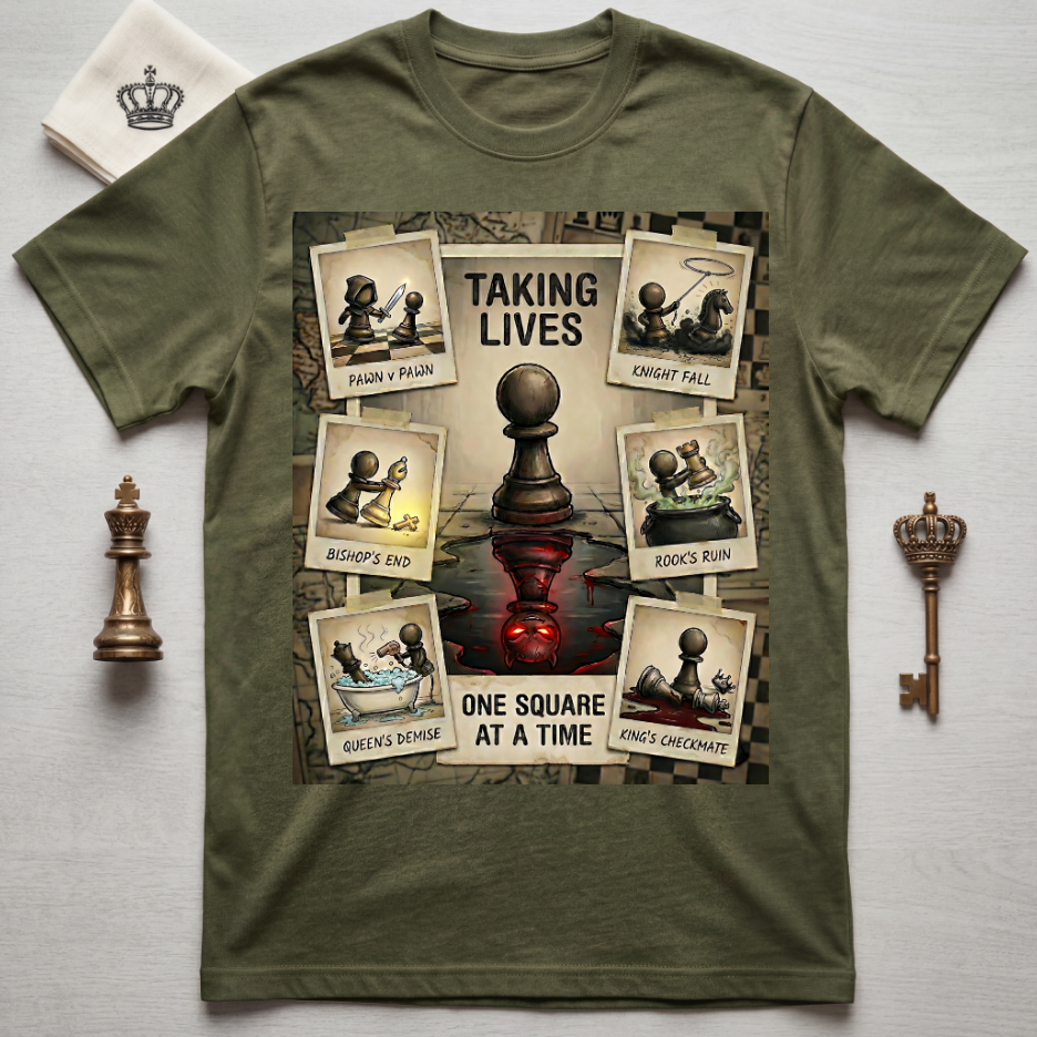 Taking Lives One Square At A Time Matter T-Shirt