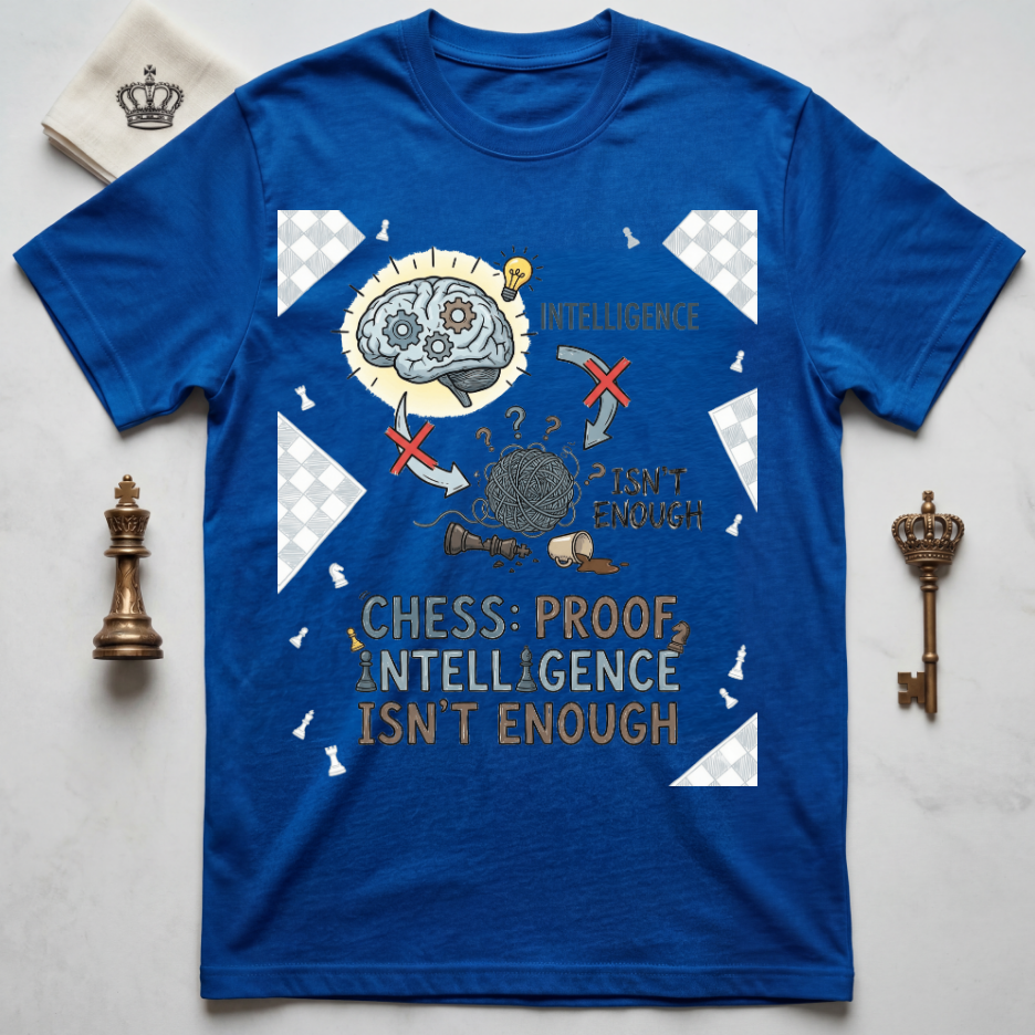 Chess Proof Intelligence Isn't Enough T-Shirt