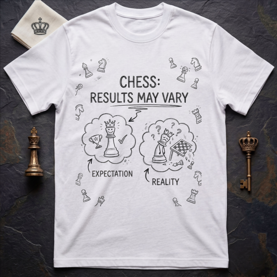 Chess Results May Vary T-Shirt