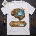 My Brain Runs On Chess Logic T-Shirt