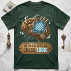 My Brain Runs On Chess Logic T-Shirt