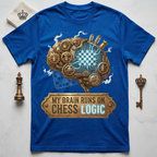 My Brain Runs On Chess Logic T-Shirt