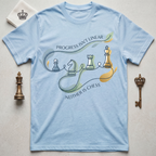 Progress Isn't Linear Neither Is Chess T-Shirt