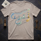 Progress Isn't Linear Neither Is Chess T-Shirt