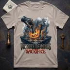 Victory Demands Sacrifice Chess T-Shirt