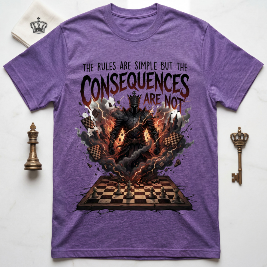 The Rules Are Simple But The Consequences Are Not T-Shirt