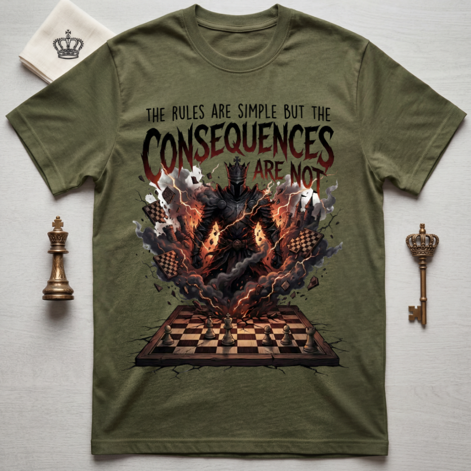 The Rules Are Simple But The Consequences Are Not T-Shirt