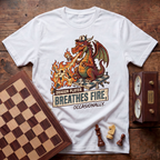 Dragon Player Breathes Fire Occasionally T-shirt