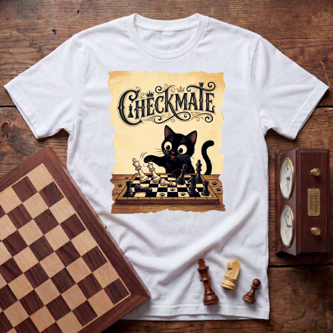 Checkmate Cat T-shirt