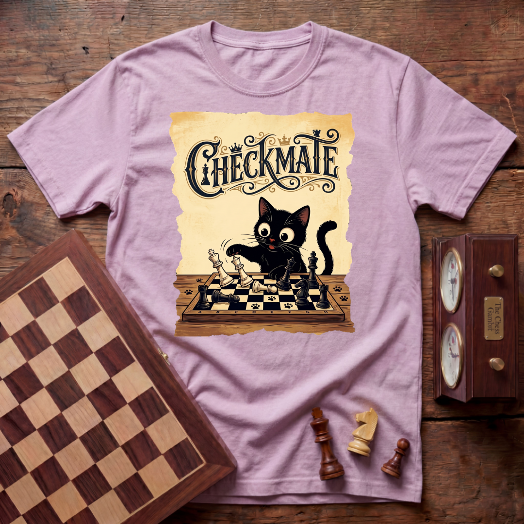 Checkmate Cat T-shirt