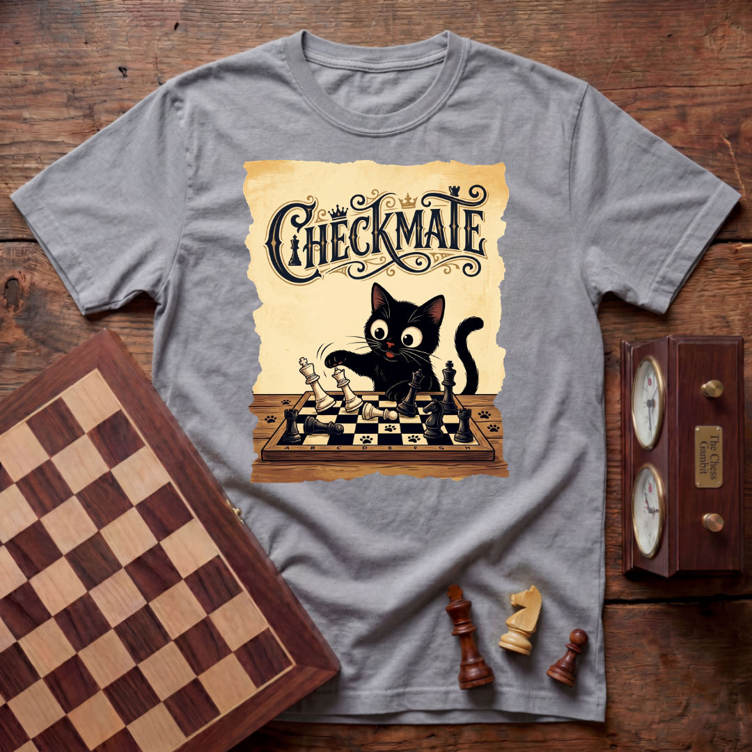 Checkmate Cat T-shirt