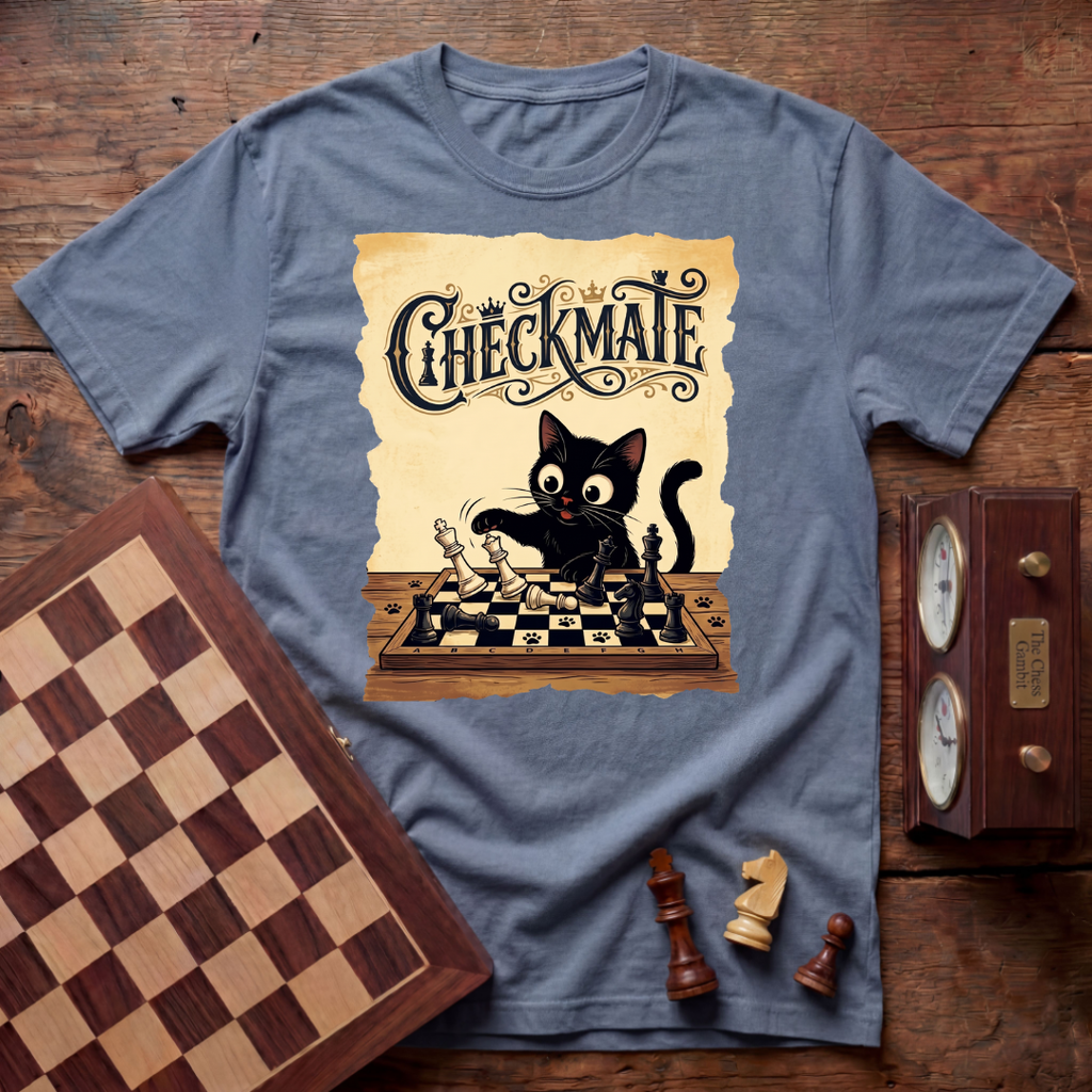 Checkmate Cat T-shirt