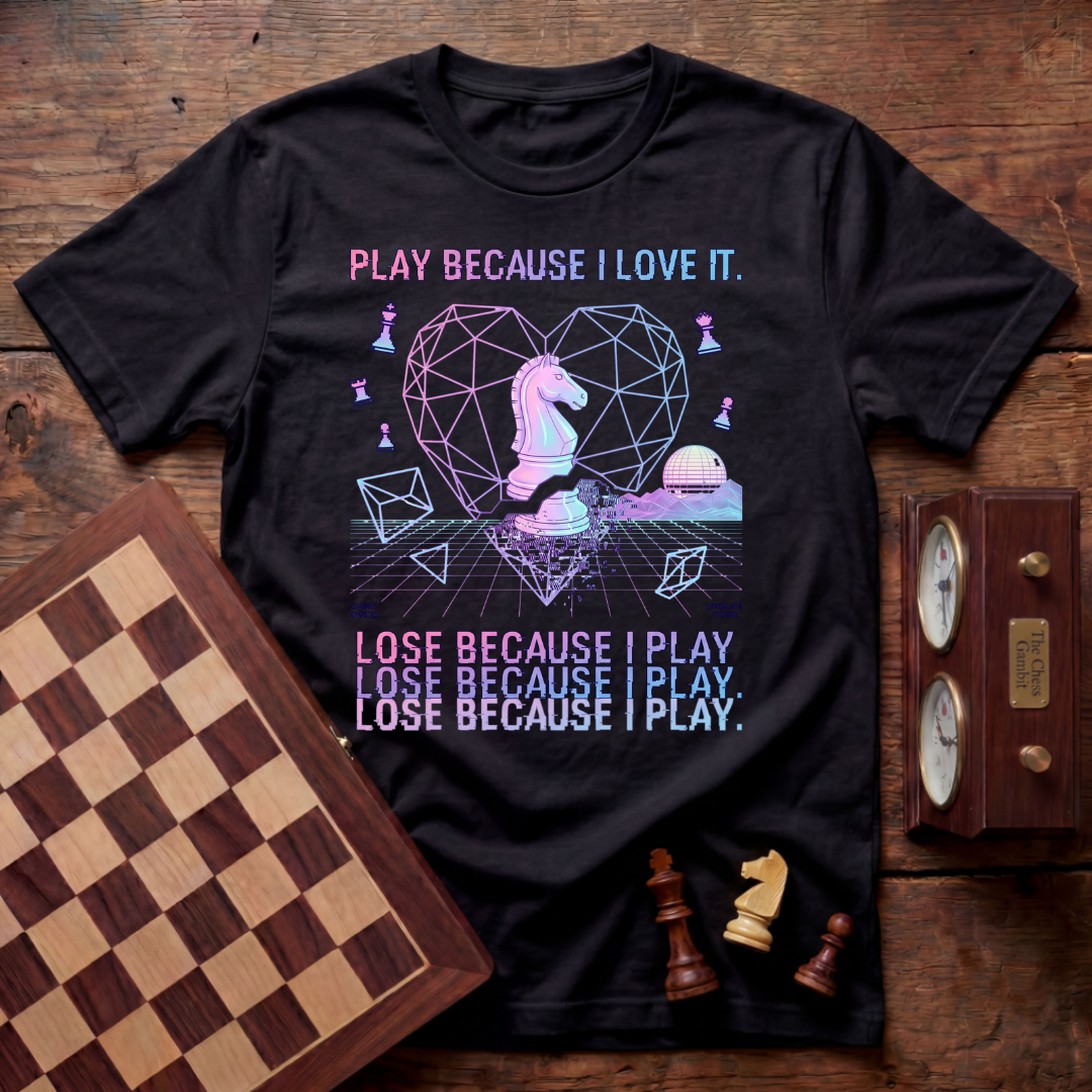 Play Because I Love It Lose Because I Play T-shirt
