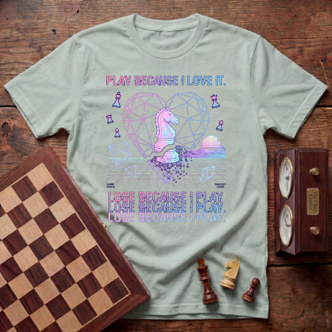 Play Because I Love It Lose Because I Play T-shirt