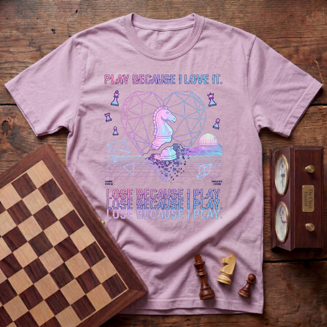 Play Because I Love It Lose Because I Play T-shirt