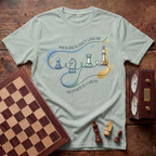 Progress Isn't Linear Neither Is Chess T-shirt
