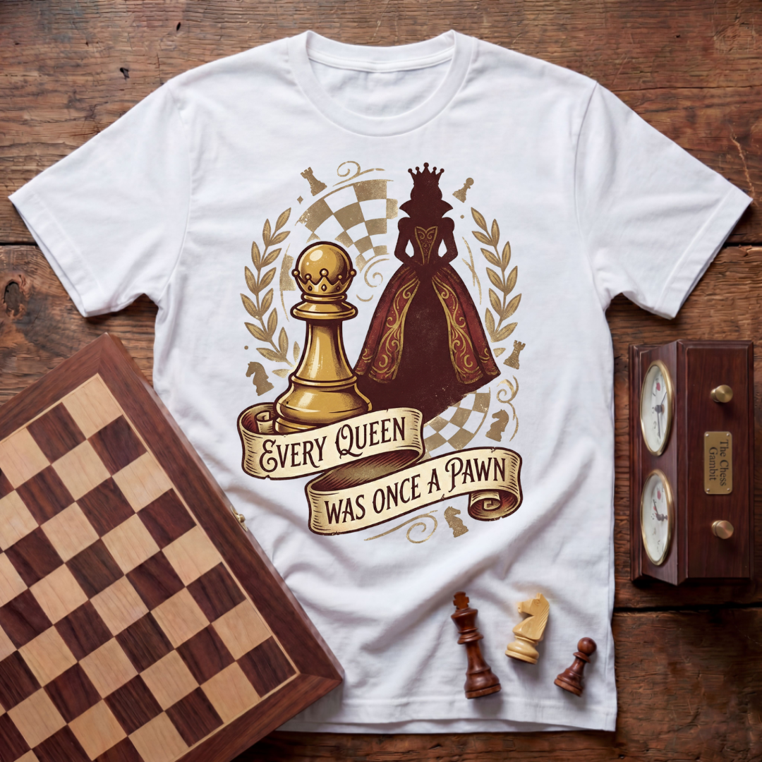 Every Queen Was Once A Pawn T-shirt