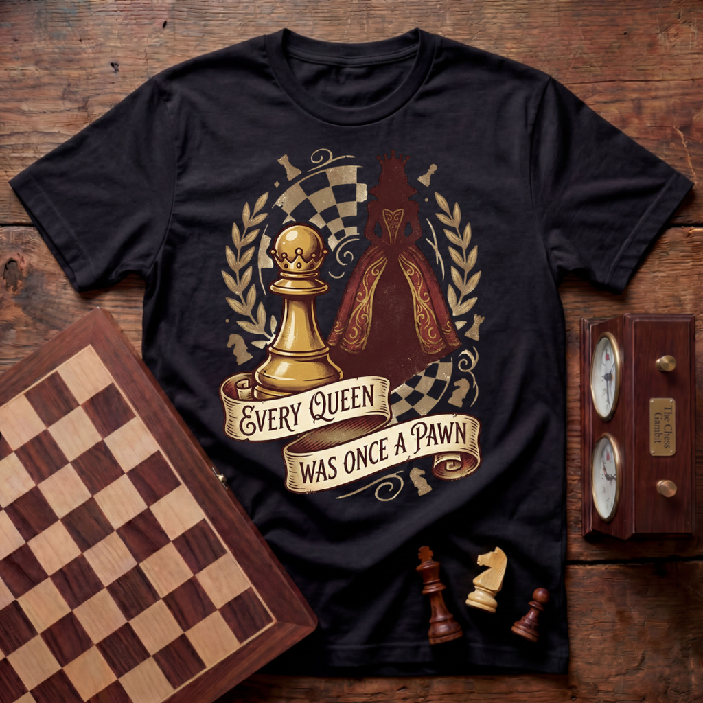 Every Queen Was Once A Pawn T-shirt