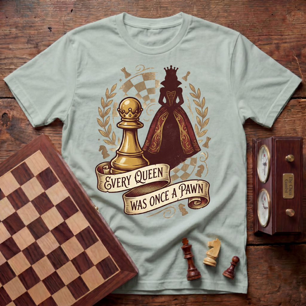 Every Queen Was Once A Pawn T-shirt