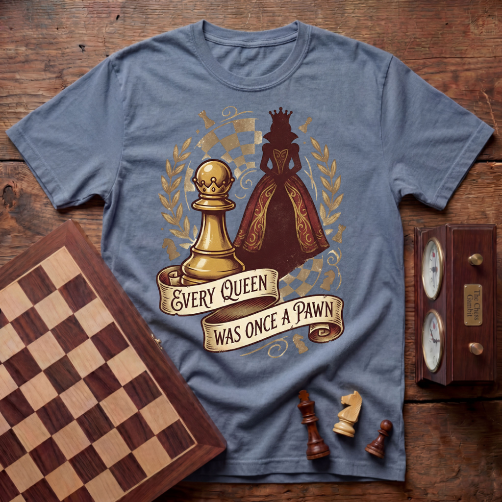 Every Queen Was Once A Pawn T-shirt