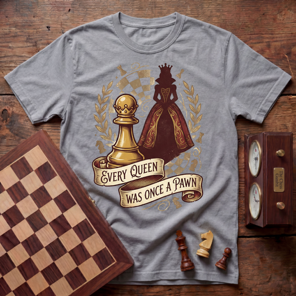 Every Queen Was Once A Pawn T-shirt