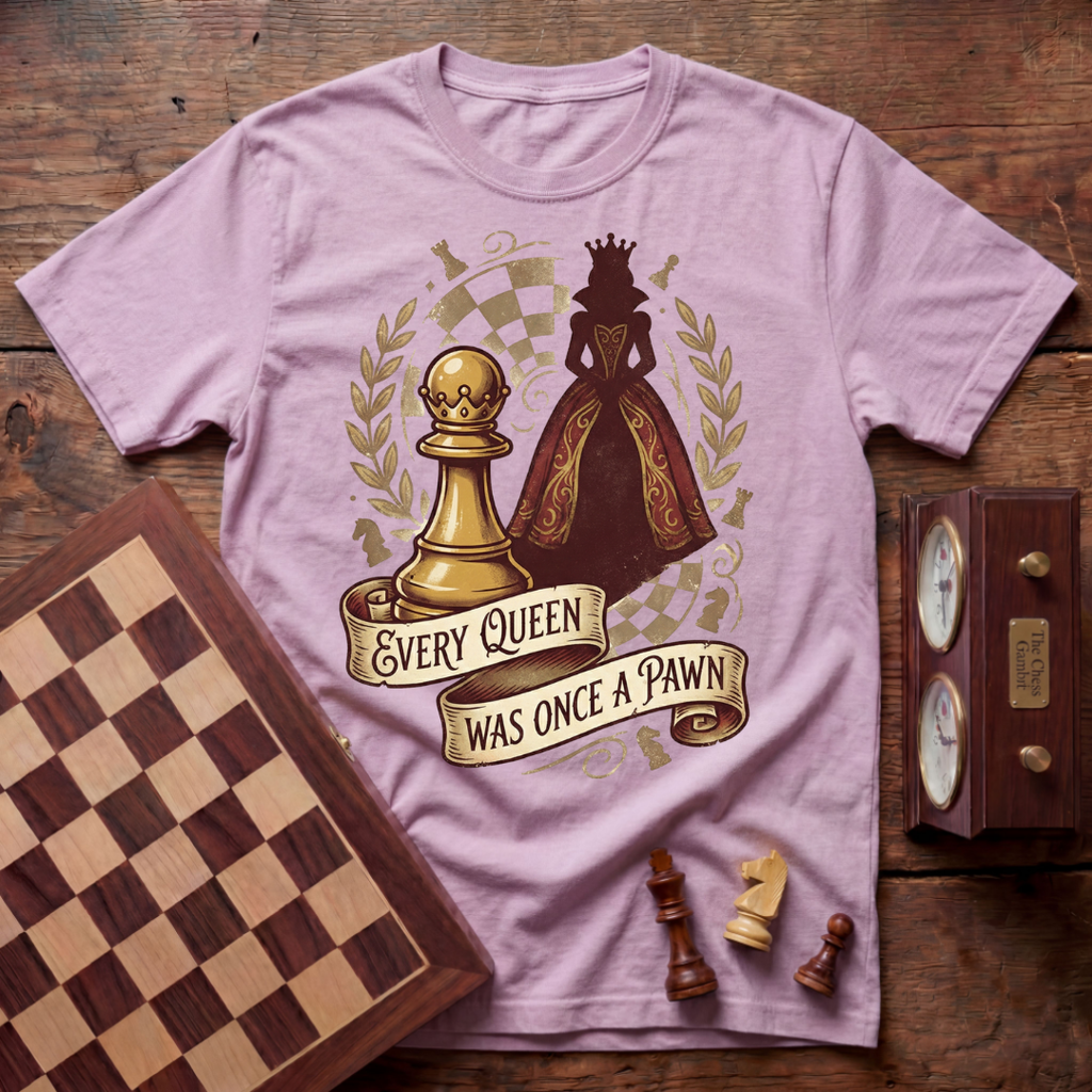 Every Queen Was Once A Pawn T-shirt