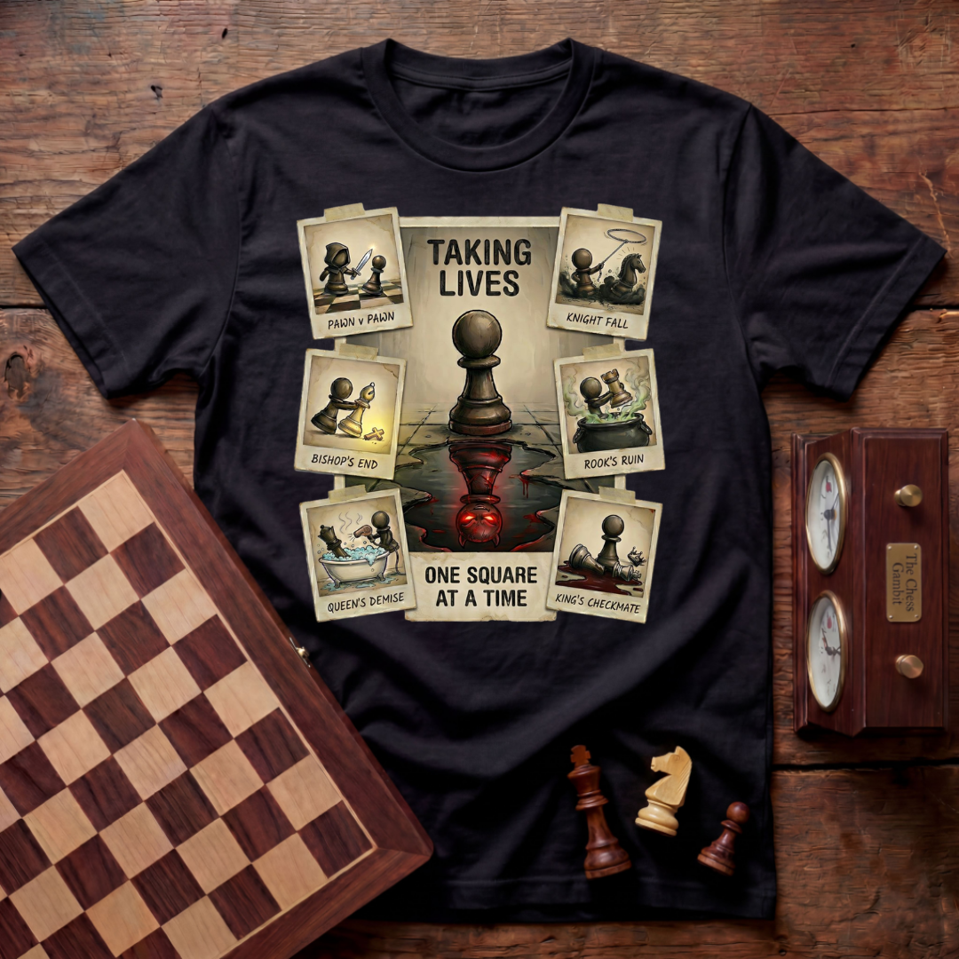 Taking Lives One Square At A Time T-shirt