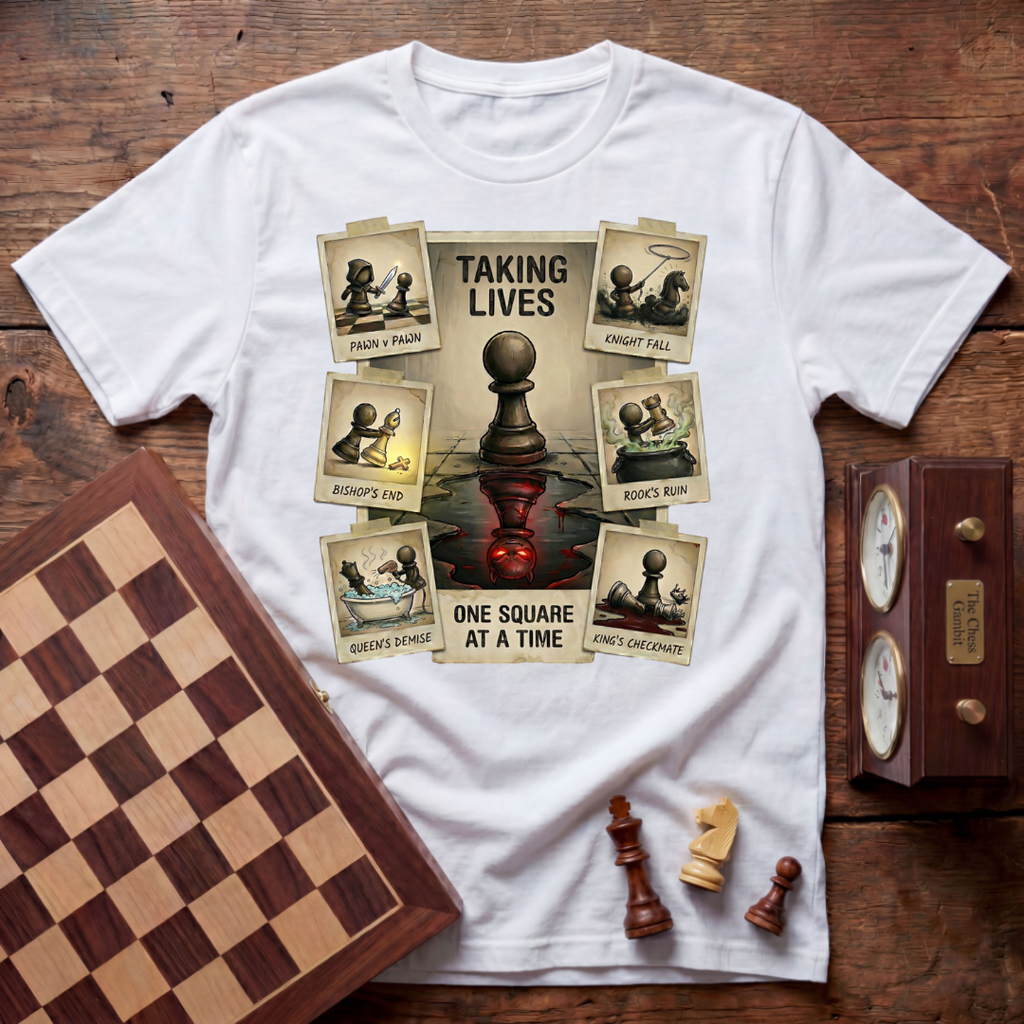 Taking Lives One Square At A Time T-shirt