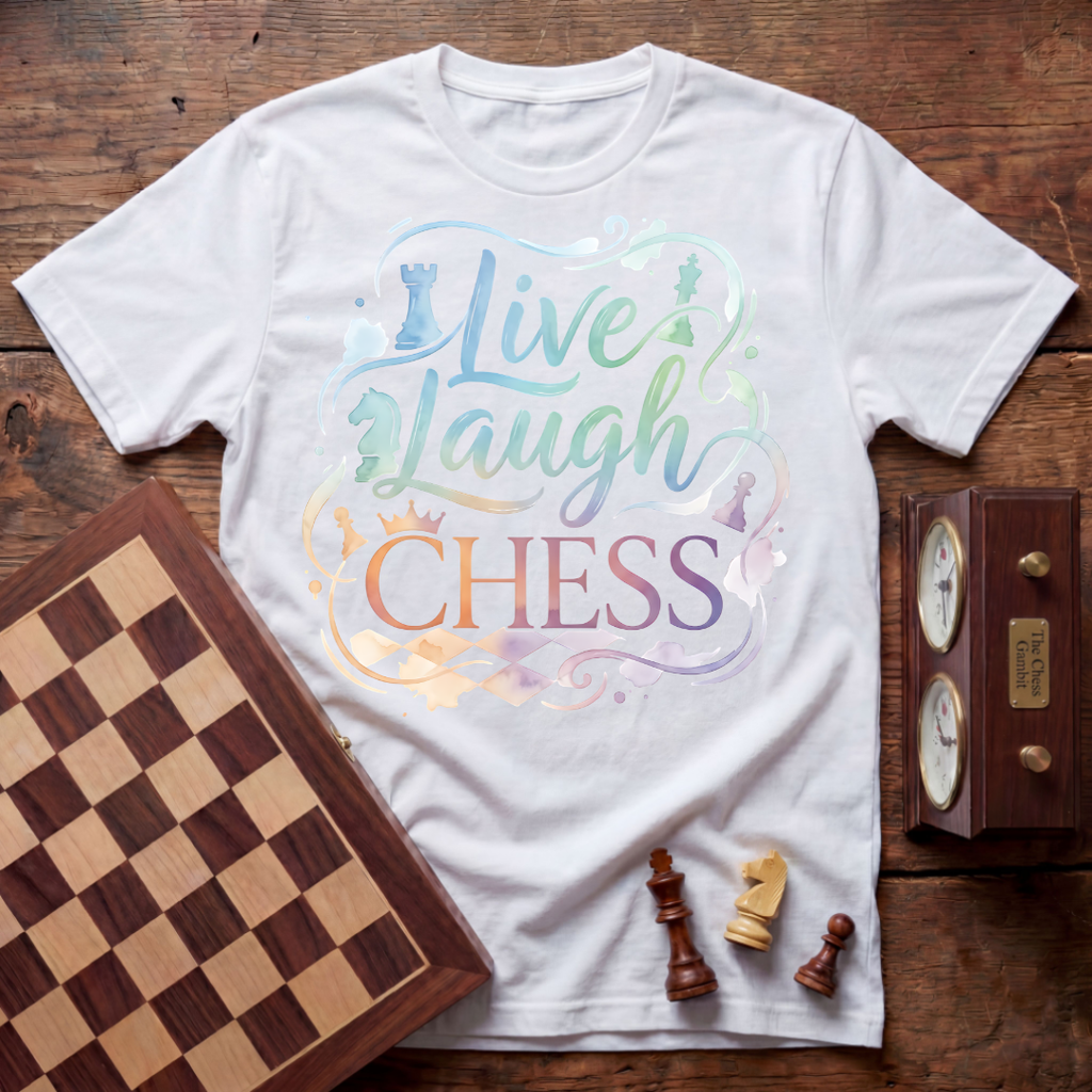 Live Laugh Chess T-shirt