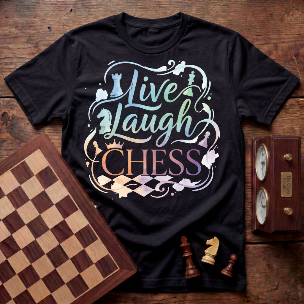 Live Laugh Chess T-shirt