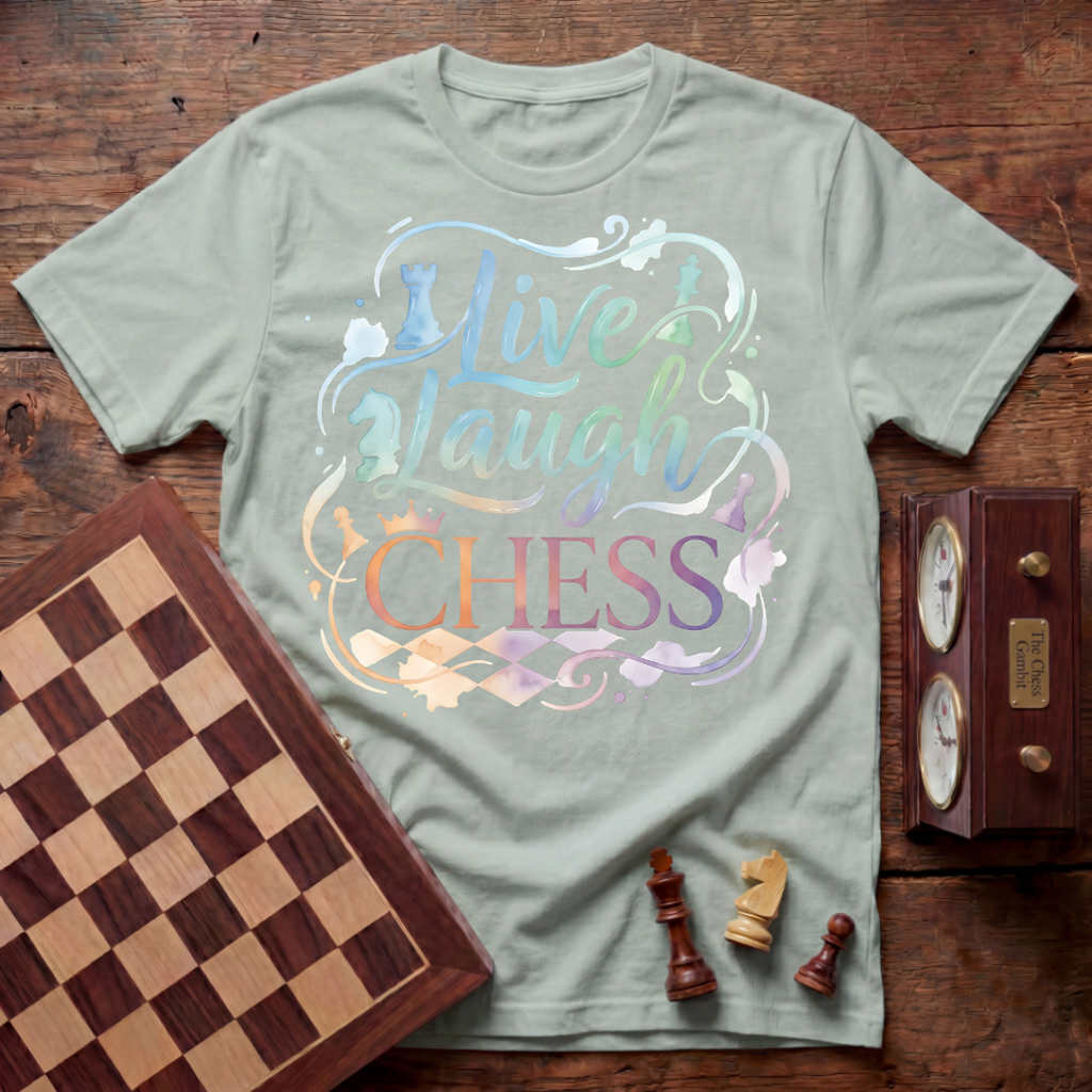 Live Laugh Chess T-shirt