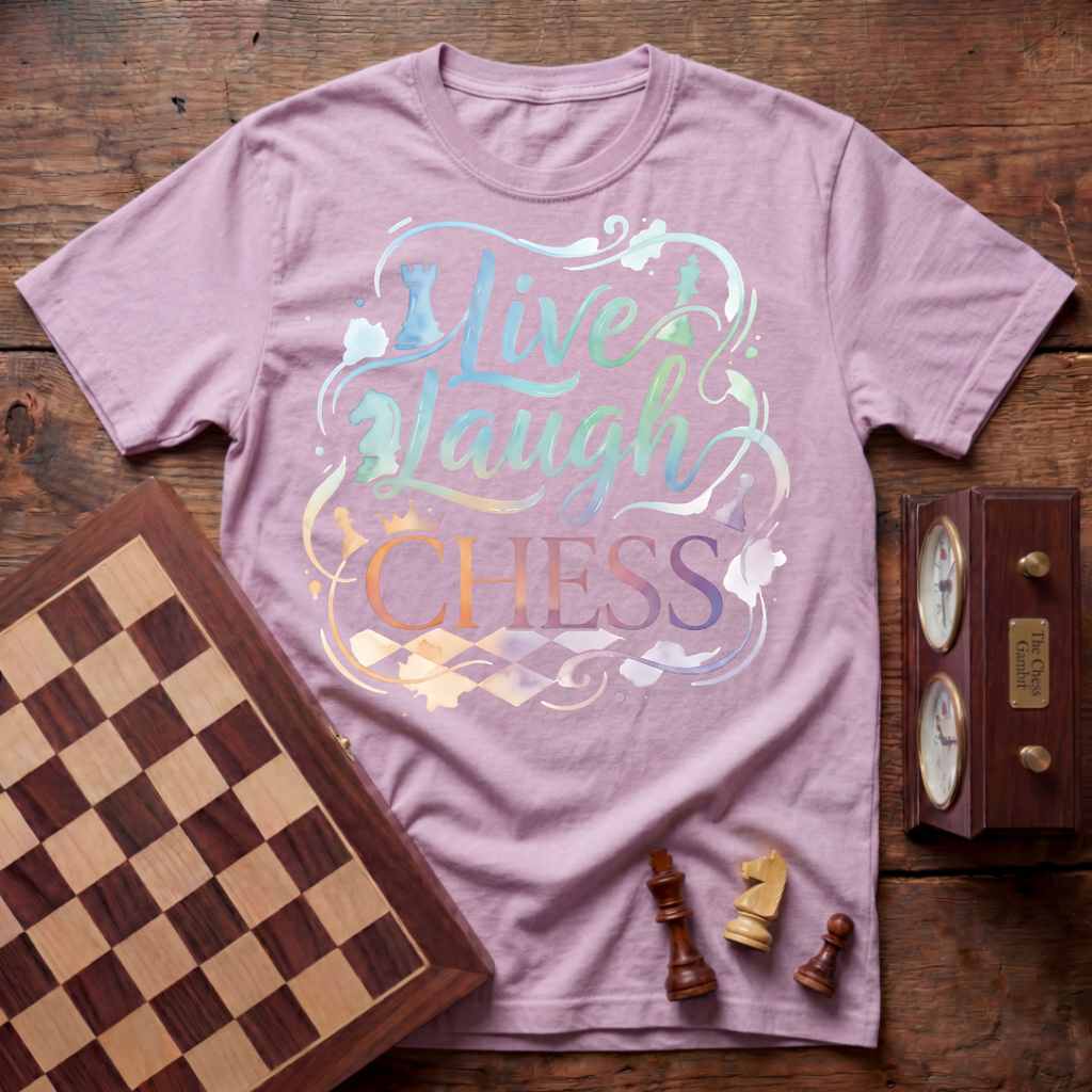 Live Laugh Chess T-shirt