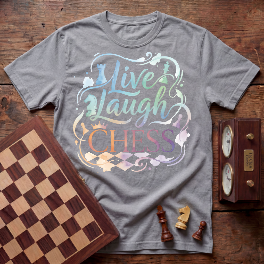 Live Laugh Chess T-shirt