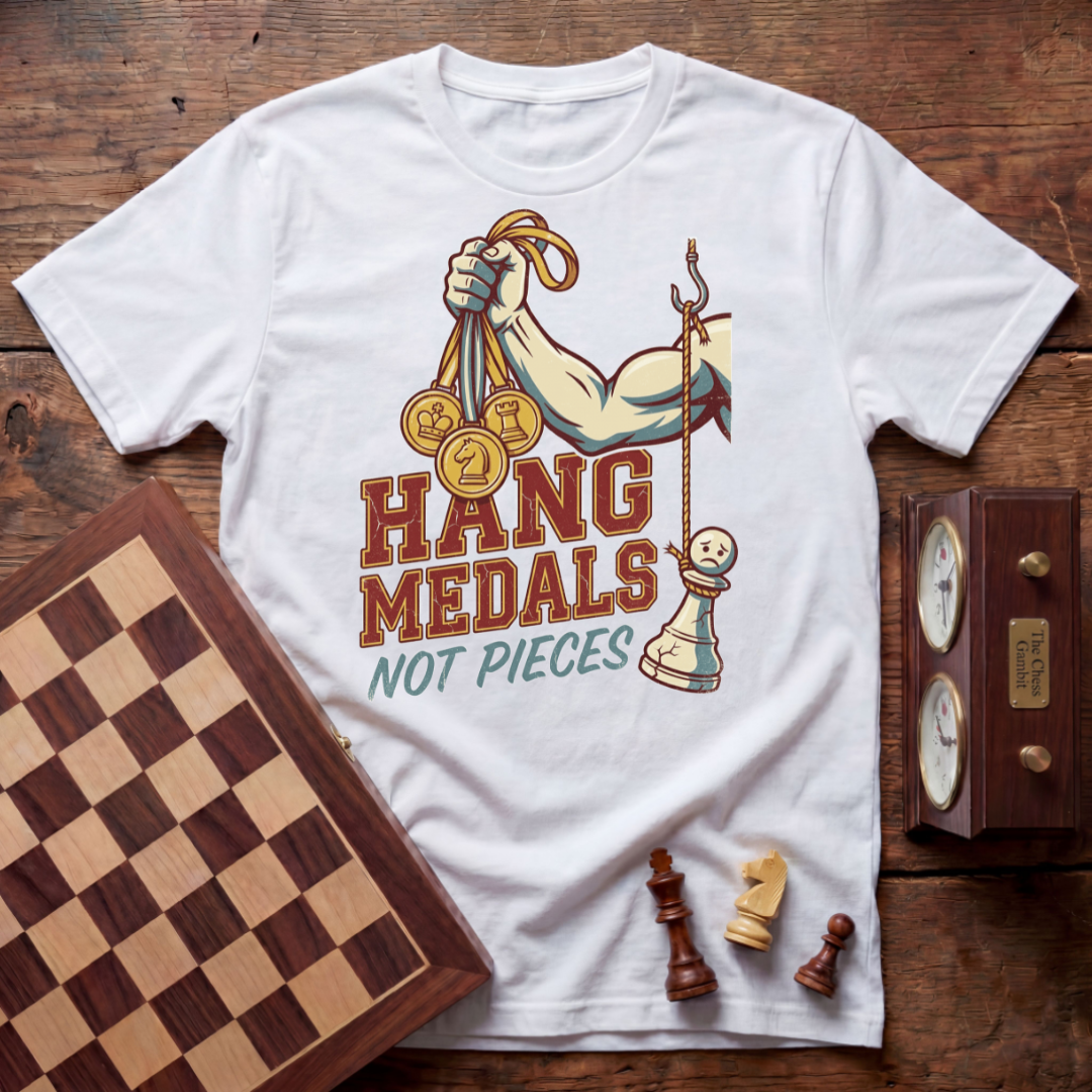 Hang Medals Not Pieces T-shirt