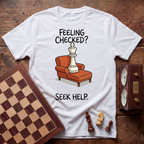 Feeling Checked Seek Help T-shirt