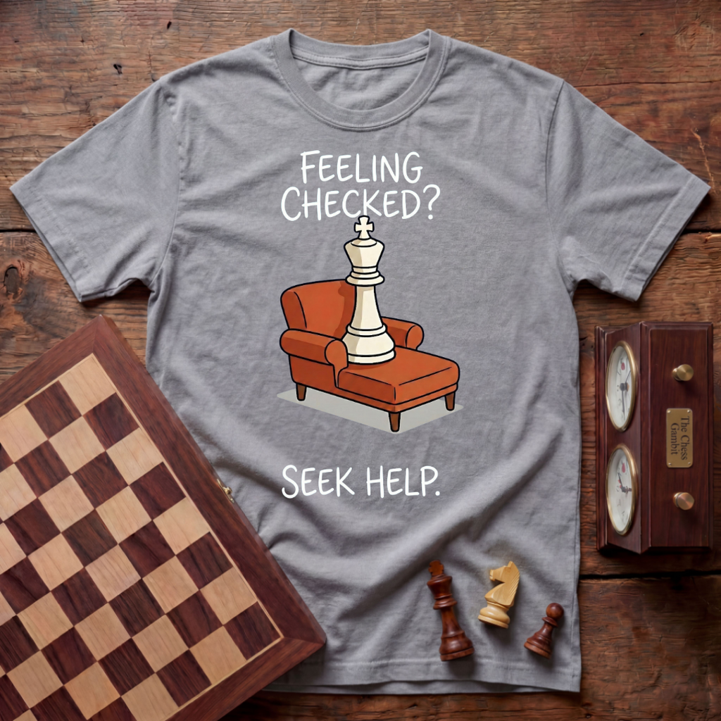 Feeling Checked Seek Help T-shirt