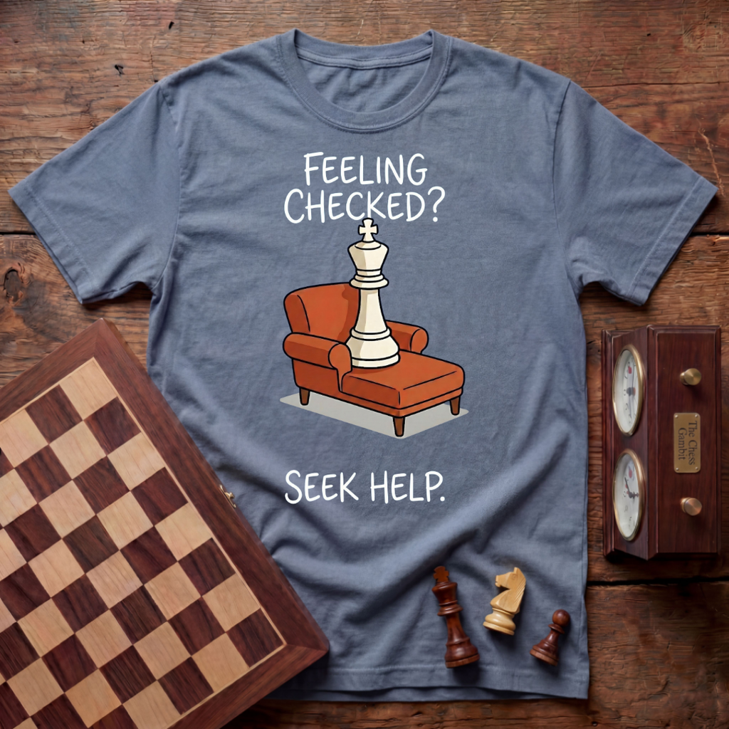 Feeling Checked Seek Help T-shirt