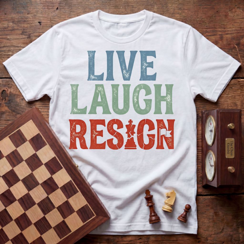 Live Laugh Resign T-shirt