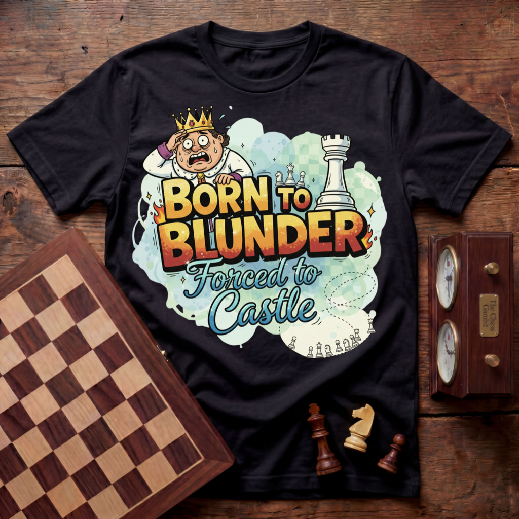 Born To Blunder Forced To Castle T-shirt