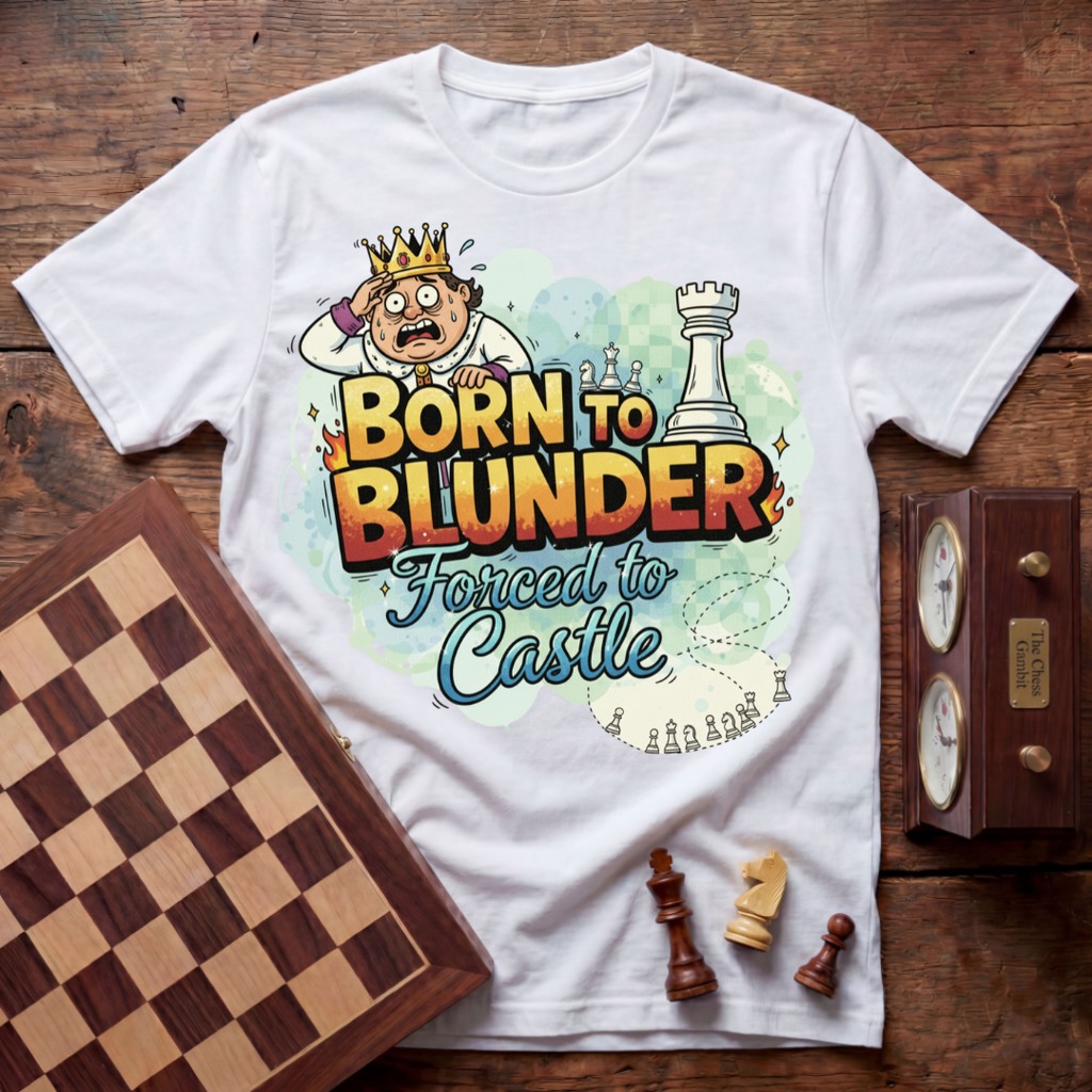 Born To Blunder Forced To Castle T-shirt