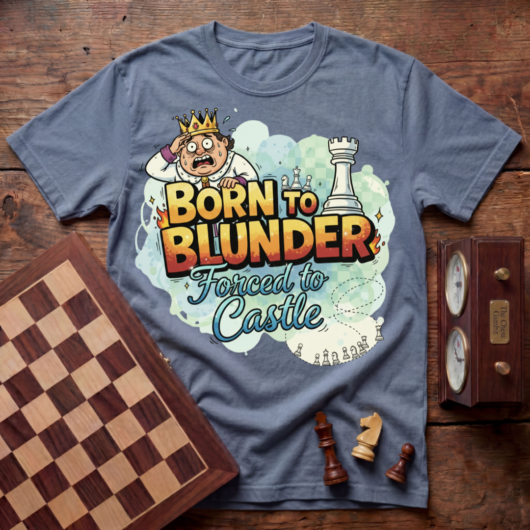 Born To Blunder Forced To Castle T-shirt
